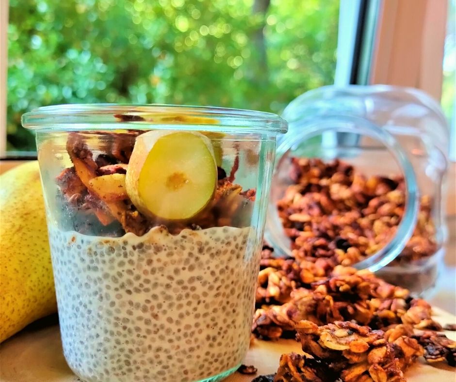 granola z kawą na śniadanie dieta po 40