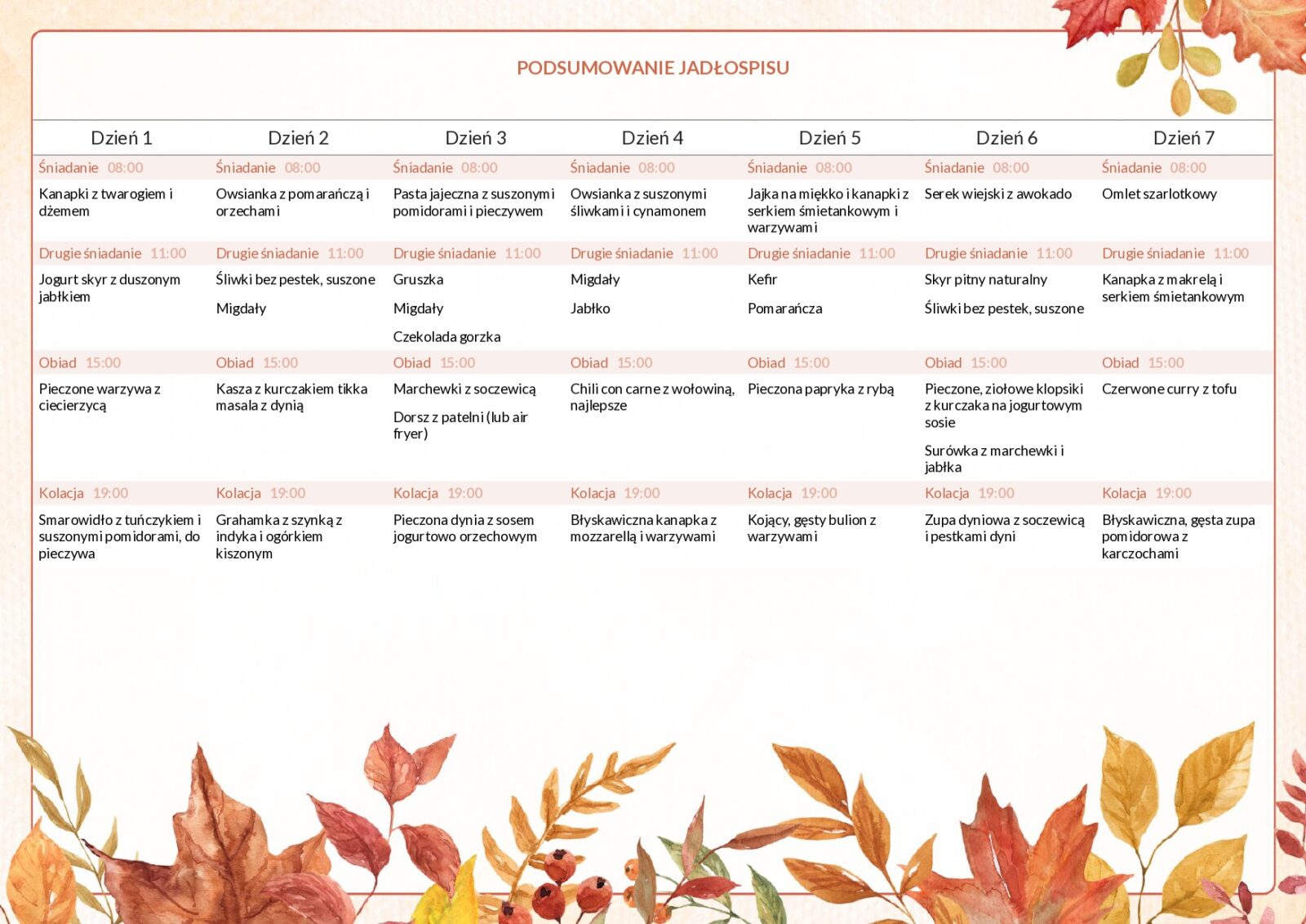 Jadłospis jesienno zimowy, edycja 7 - obrazek 2
